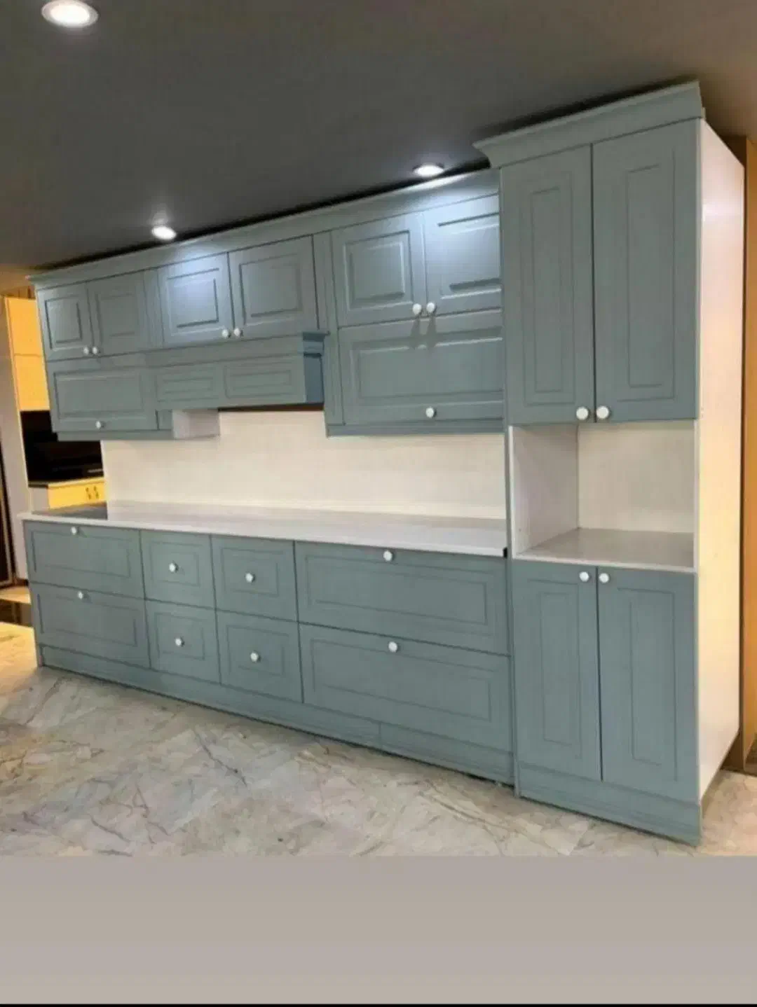 رنگ بندی جدید کابینت پبش ساخته مهدی کد99172|مصالح و تجهیزات ساختمان|کوچصفهان, |دیوار