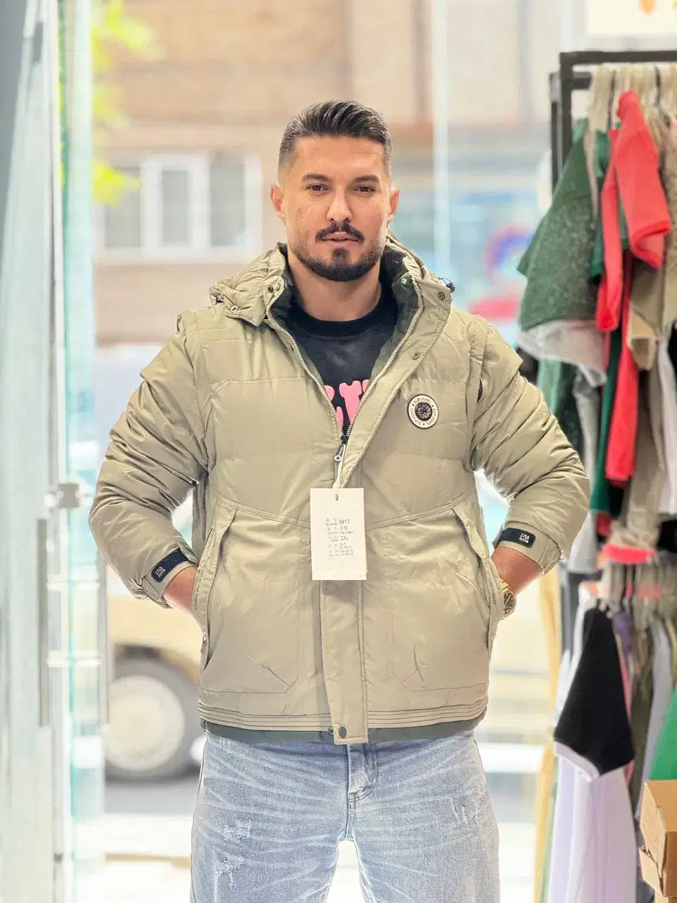 کاپشن سلیکونی پافرشو وارداتی|لباس|تبریز, |دیوار