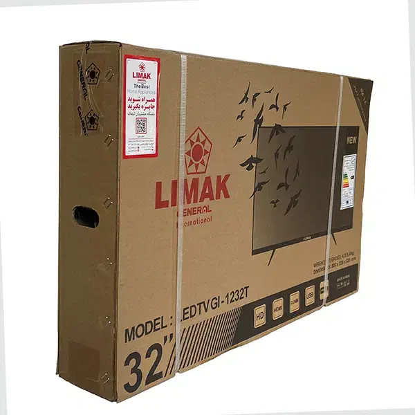 تلویزیون ال ای دی۳۲اینچ  مدل لیماک تخفیف دار|تلویزیون و پروژکتور|ایلام, |دیوار