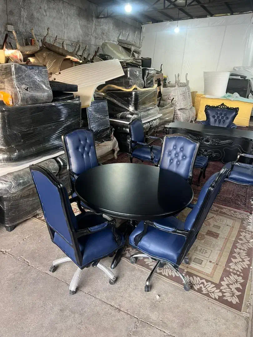 لاکچری  و خاص ترین میز طوبی ومبل فرانسوی کلاسیک|دفتر کار|تهران, شهرک شریفی|دیوار