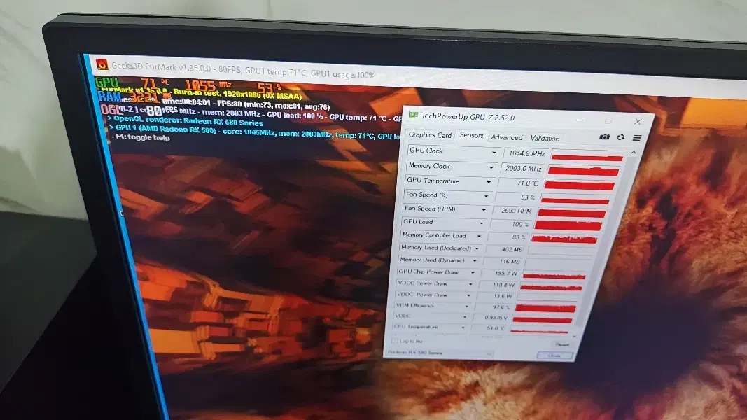 کارت گرافیک rx 580|قطعات و لوازم جانبی رایانه|ری, جوانمرد قصاب|دیوار
