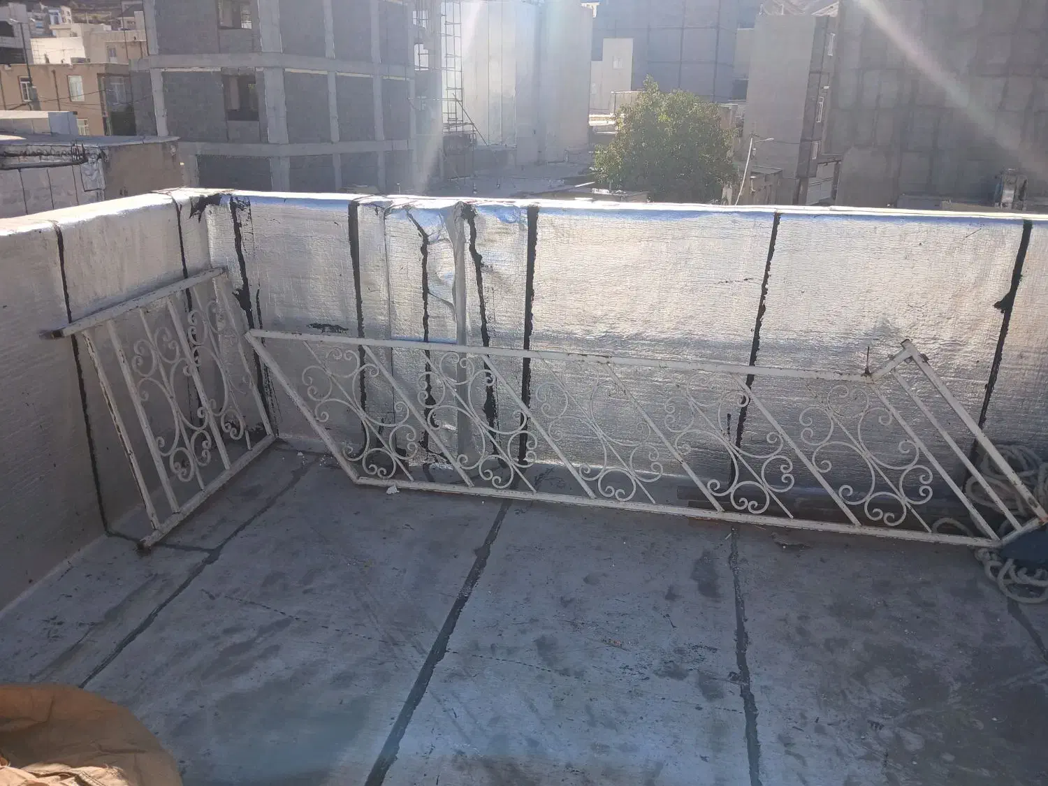 نرده آهنی  بغل پله|مصالح و تجهیزات ساختمان|سنندج, |دیوار