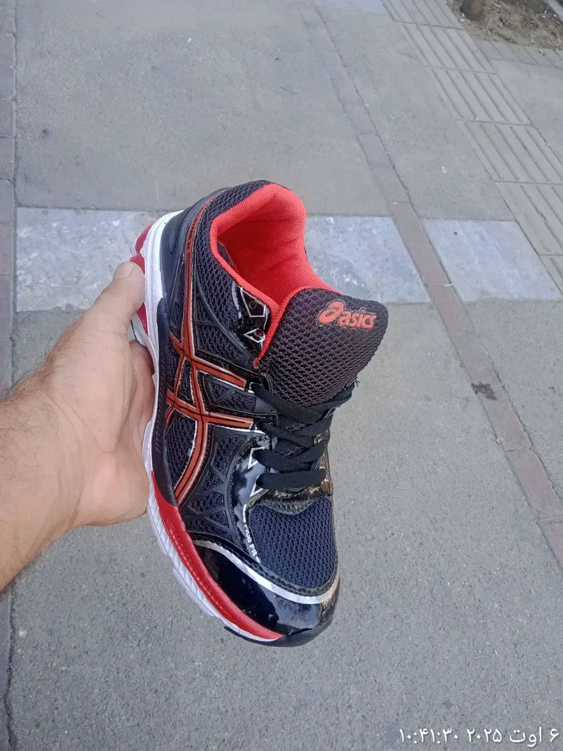 کتونی اسیکس مردانه سبک و راحت|کیف، کفش، کمربند|پرند, فاز ۴|دیوار