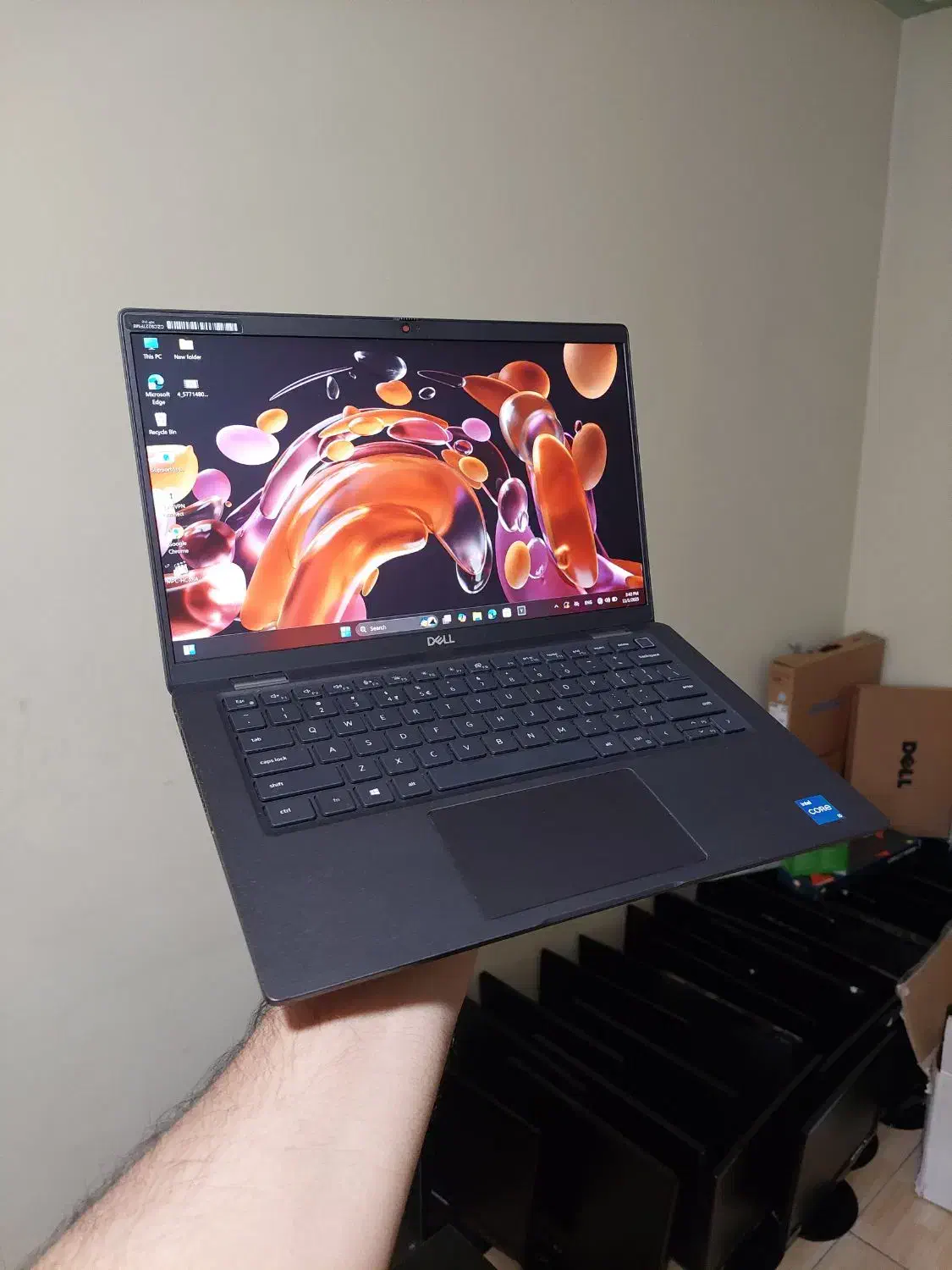 لپ‌تاپ دل core i5 سوپر اسلیم باریک سبک|رایانه همراه|تهران, مینای جنوبی|دیوار