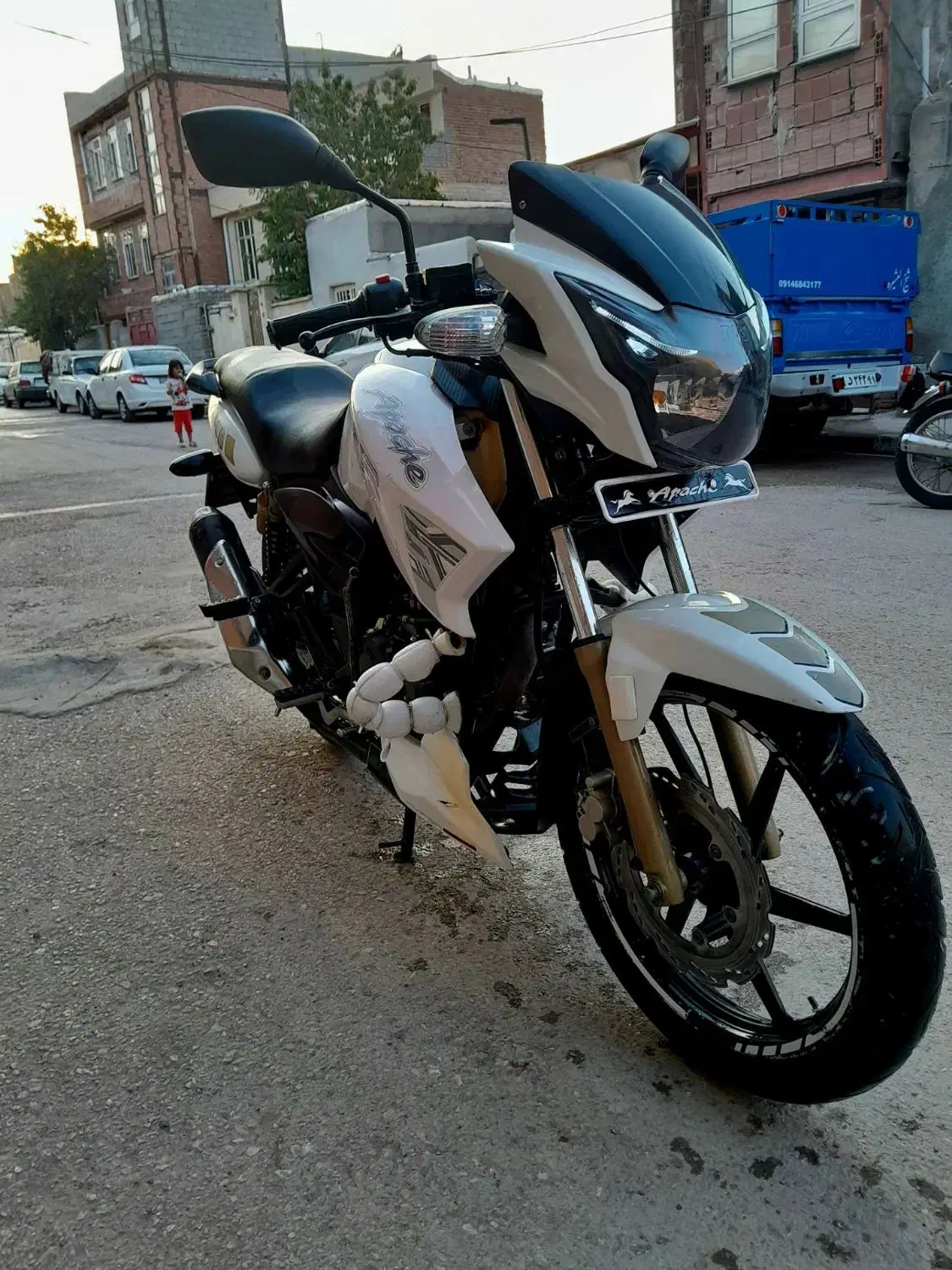 آپاچی۱۸۰ ان اس کلیک|موتورسیکلت|اردبیل, |دیوار