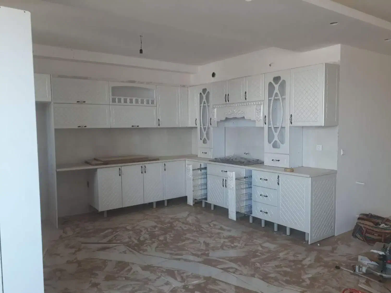 فروش نقدواقساط کابینت/mdf membaran haygelas|مصالح و تجهیزات ساختمان|آمل, |دیوار