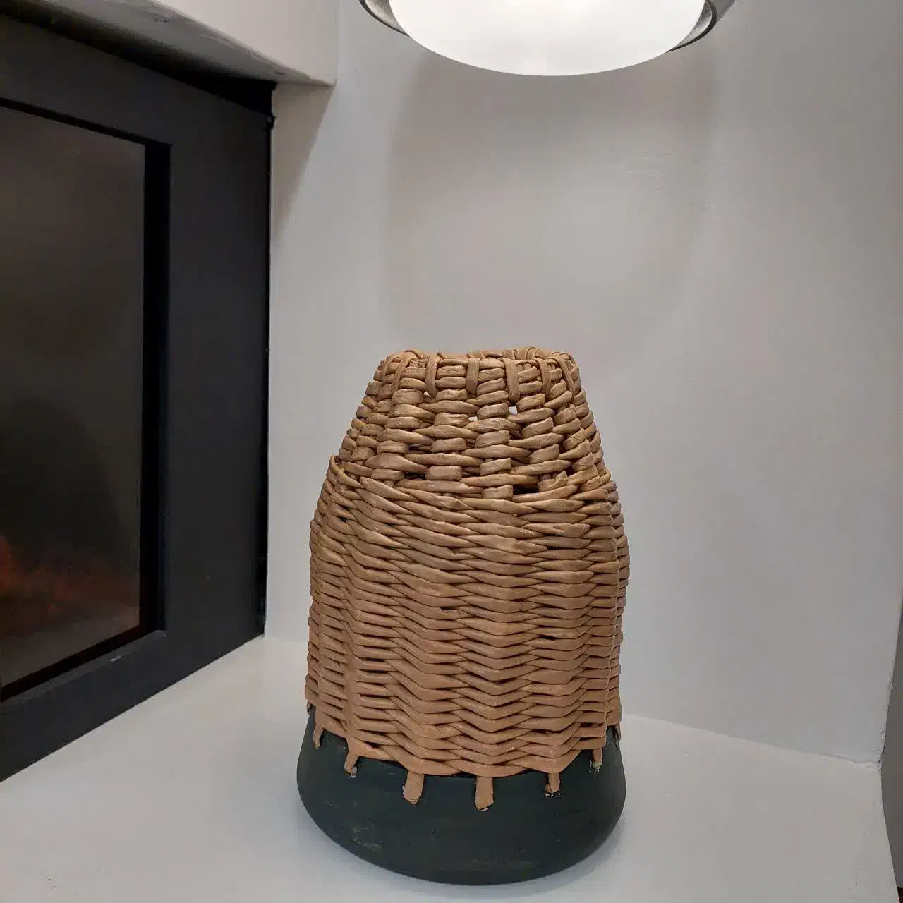 ظروف حصیر بافت|صنایع دستی و سایر لوازم تزئینی|تهران, چوب تراش|دیوار