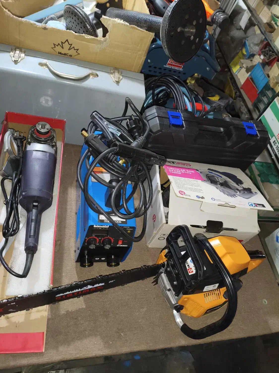 اجاره اره برقی ابزاربرقی هیلتی فرغون بالابرپیستوله|ماشین‌آلات صنعتی|کرج, کمال‌شهر|دیوار