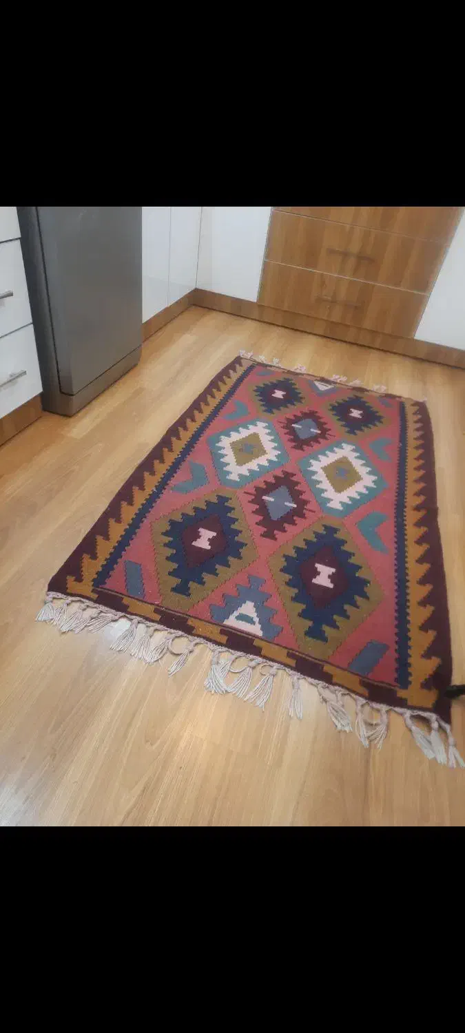 گیلم پشمی|فرش|کرمانشاه, |دیوار