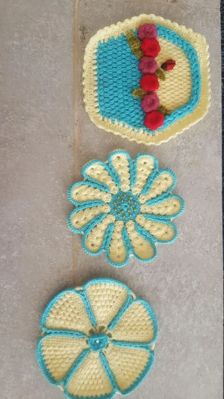 فروش دستگیره بافتنی|سفره، حوله، دستمال آشپزخانه|شیراز, حومه شیراز|دیوار