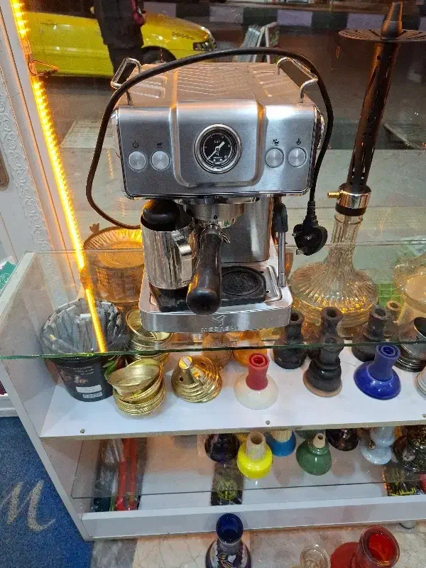 اسپرسو ساز نمیه صنعتی مباشی 2038|سماور، چای‌ساز، قهوه‌ساز|خلخال, |دیوار