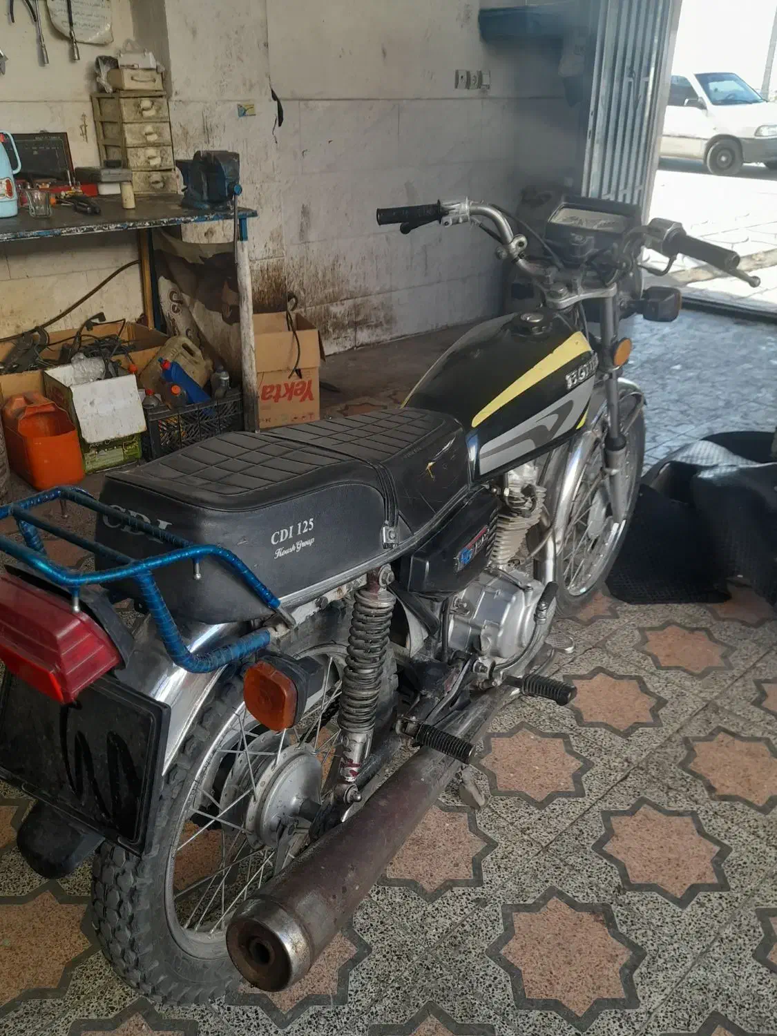 موتور ۱۲۵ مدل ۸۵ تمیز|موتورسیکلت|مینودشت, |دیوار