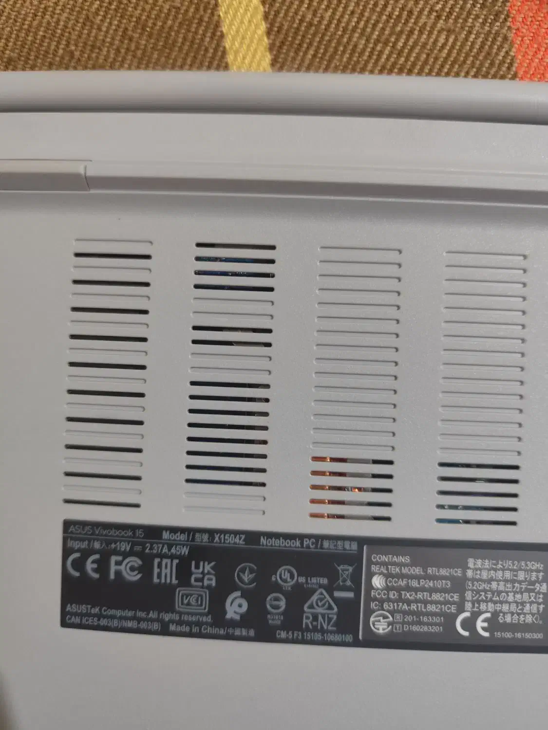 فروش لپ تاپ vivobook|رایانه همراه|شاهین‌شهر, شهرک میلاد|دیوار