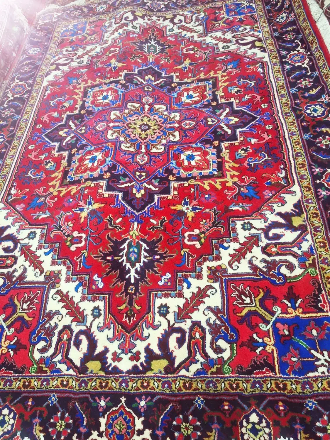 4 عدد فرش 9 متری هریس|فرش|خواجه, |دیوار