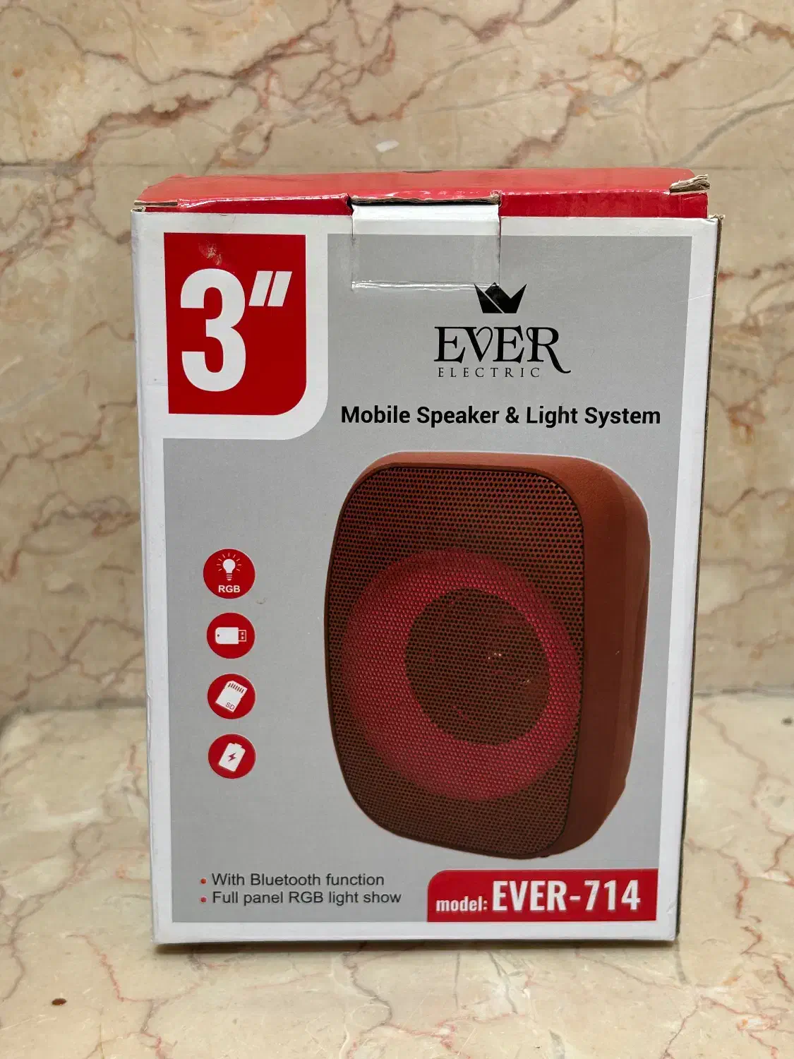 اسپیکر مدل ever-714|پخشکننده همراه|اصفهان, جلالیه|دیوار