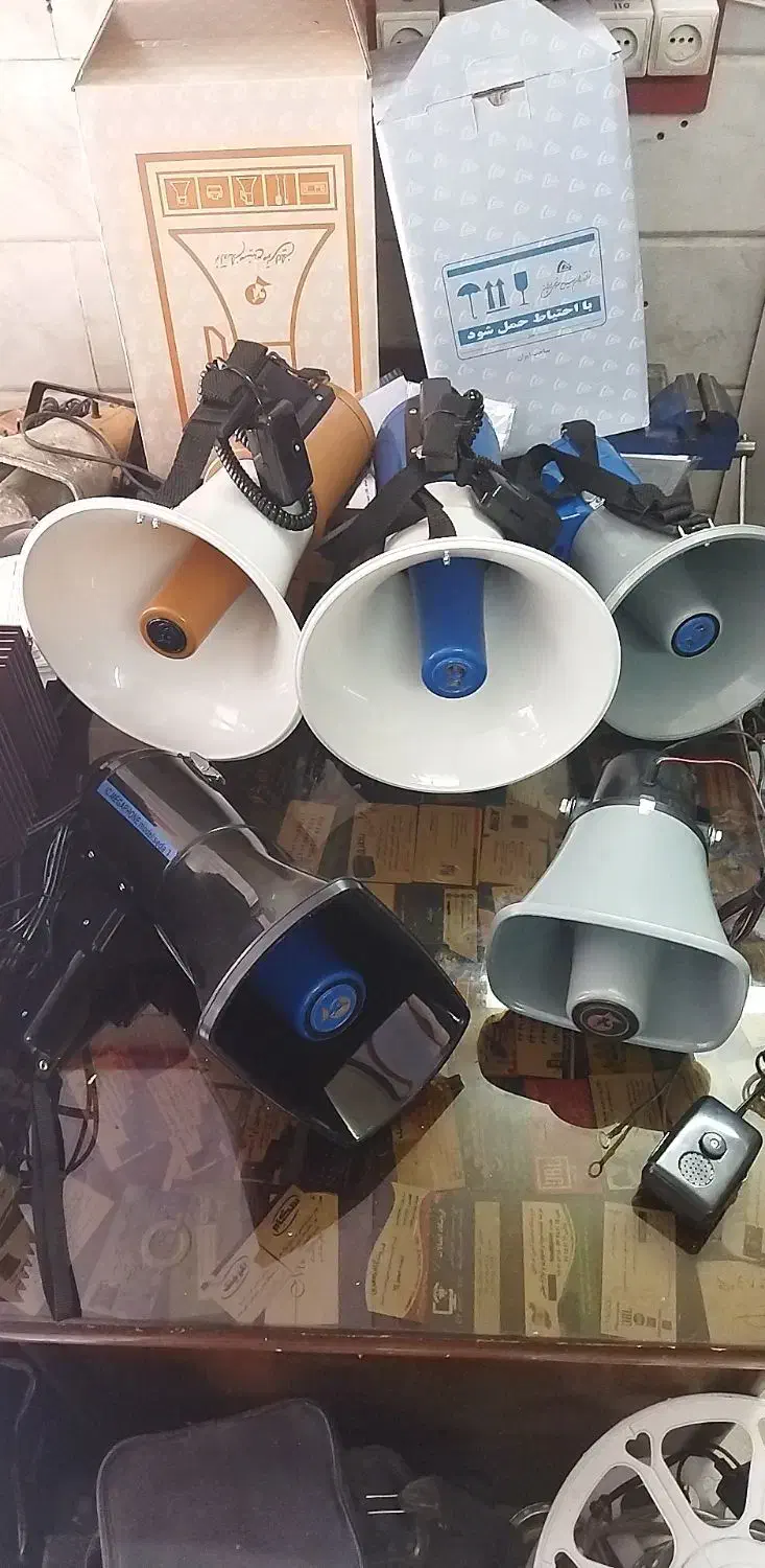 بلندگو شیپوری وانتی دستی میوه سبزی فروشی|سیستم صوتی خانگی|ری, منصوریه منگل|دیوار