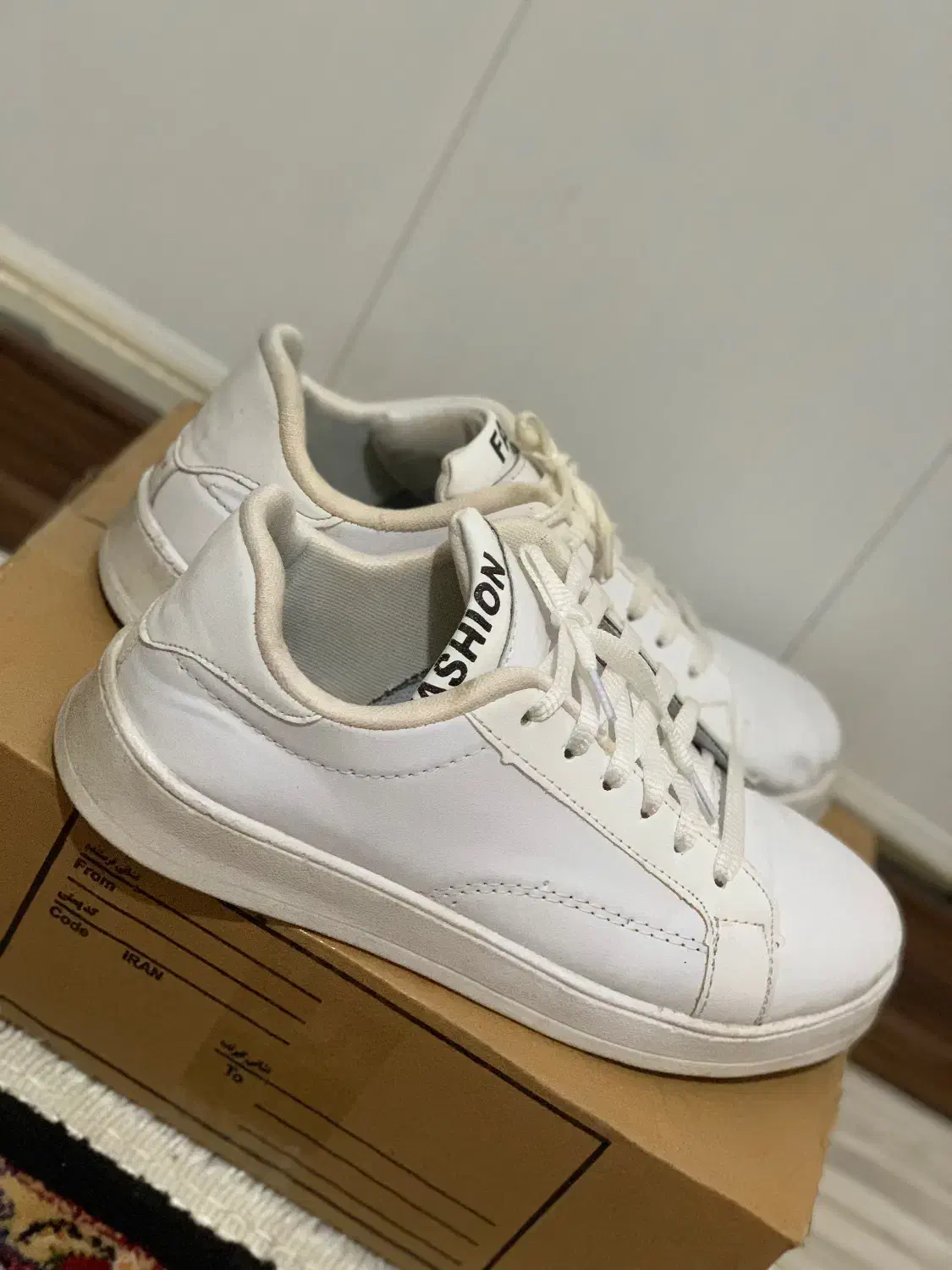 کفش ونس سفید|کیف، کفش، کمربند|نکا, |دیوار