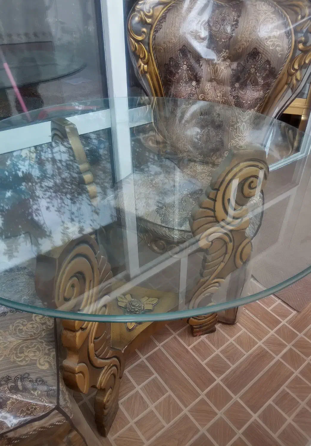 میزوصندلی ناهارخوری سلطنتی|میز و صندلی غذاخوری|اصفهان, قهجاورستان|دیوار