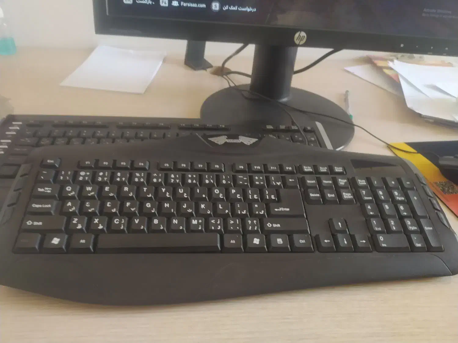 کیبرد|قطعات و لوازم جانبی رایانه|قرچک, مجتمع مسکونی طبیعت|دیوار