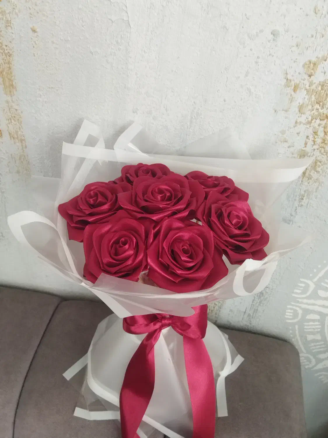 دسته گل ربانی ۷شاخه فقط ۲۸۰|گل مصنوعی|شیراز, دارالرحمه|دیوار