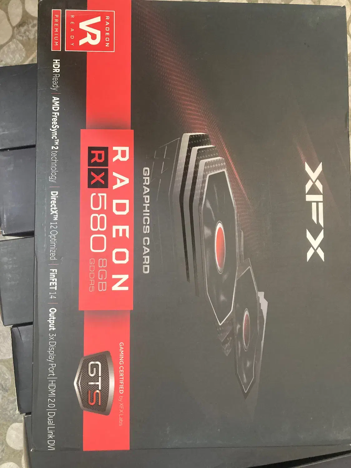 کارت گرافیک Rx580  8G GTS|قطعات و لوازم جانبی رایانه|ساوه, |دیوار