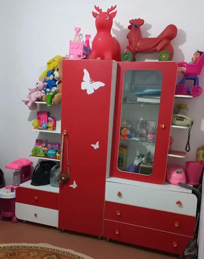 کمد کودک|جاکفشی، کمد، دراور|اسفراین, |دیوار