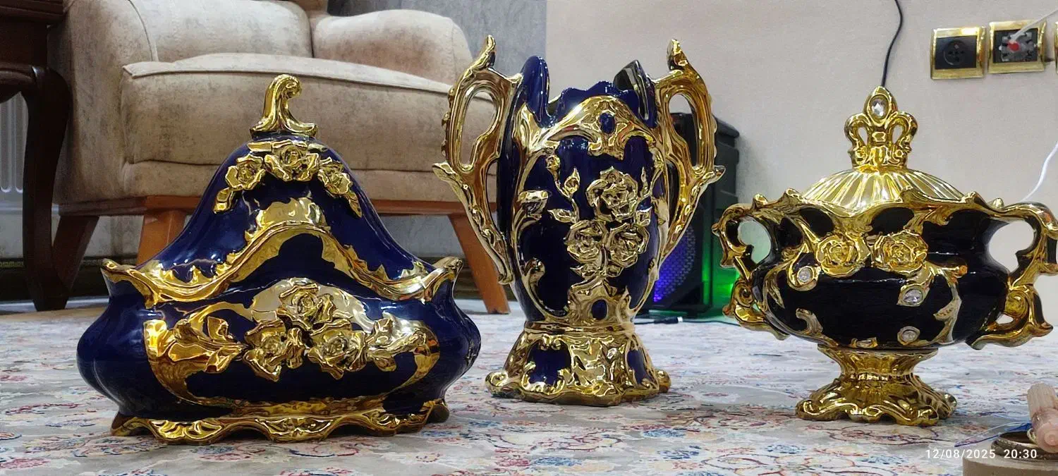 سه تیکه باهم تزیینی داخل گنجه|صنایع دستی و سایر لوازم تزئینی|مشهد, آزادشهر|دیوار