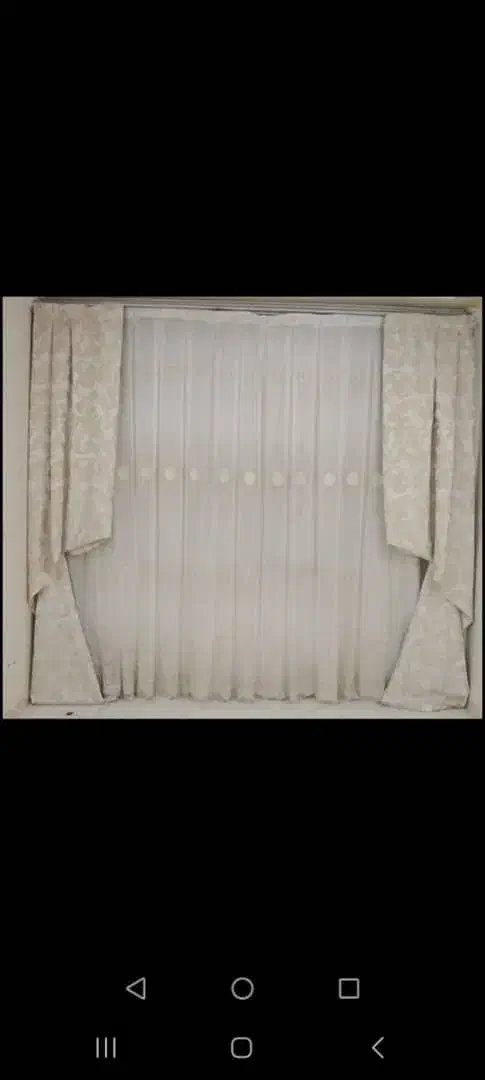 فروش فوری پرده ترک به همراه دو والان|پرده، رانر، رومیزی|تهران, افسریه جنوبی|دیوار