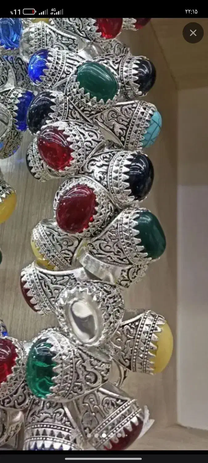 انگشتر مردانه و زنانه کلی دونه ای35تومن مفت|بدلیجات|نیشابور, بنیاد شهید|دیوار