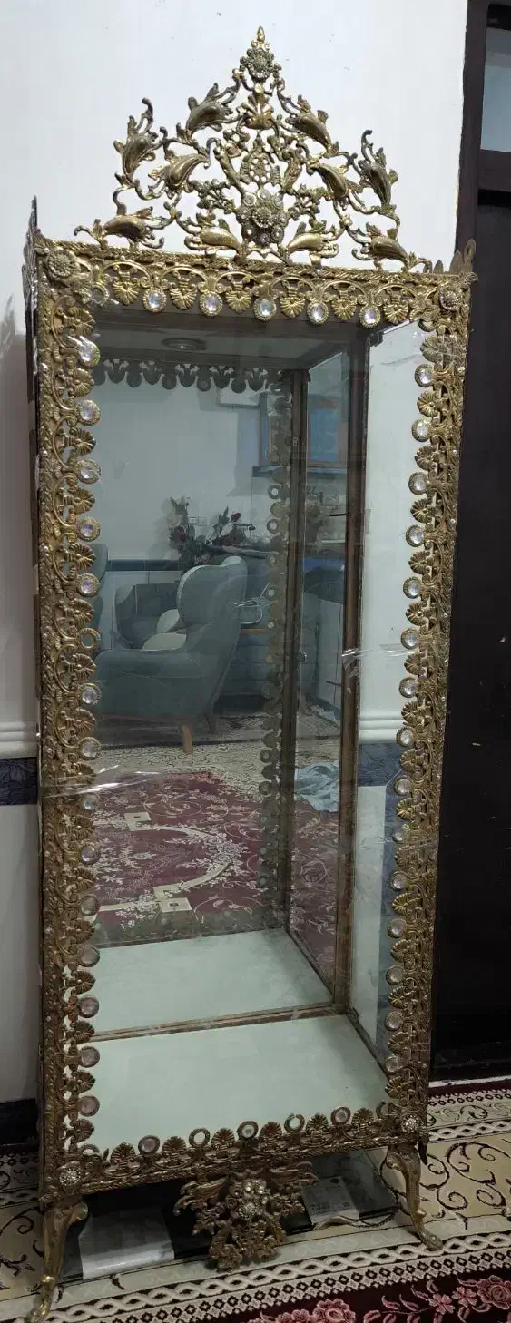 بوفه برنزی|بوفه، ویترین، کنسول|ملکان, |دیوار