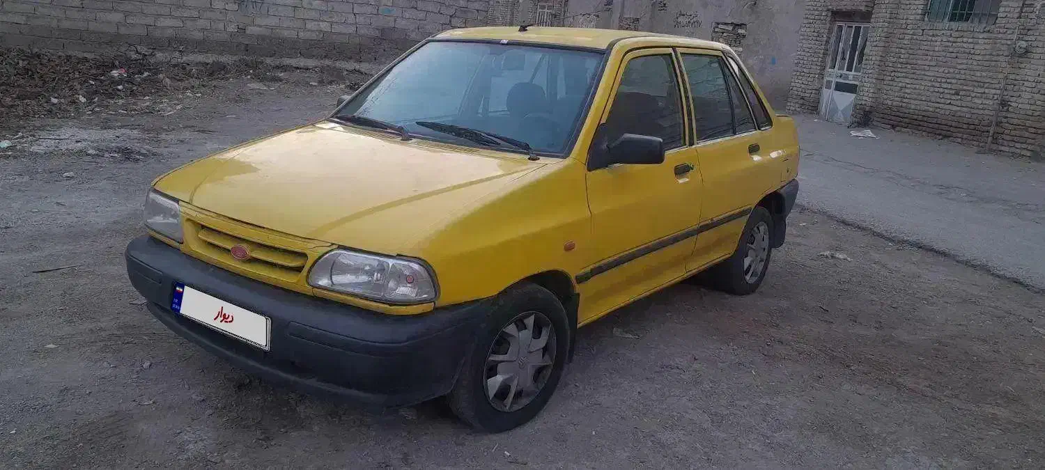 پراید زرد پلاک شخصی|خودرو سواری و وانت|اردبیل, |دیوار