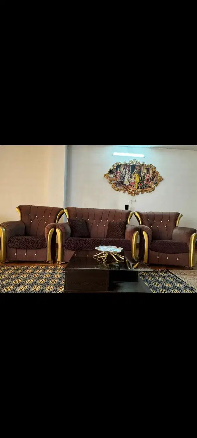 مبلراحتی نیم ست تخفیف پای معامله|مبلمان خانگی و میز عسلی|خوی, |دیوار