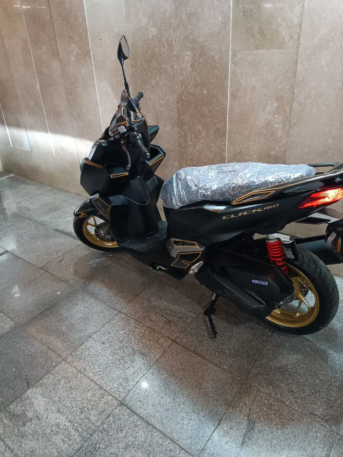 هندا کلیک 160 تایلندیabs رینگ طلایی|موتورسیکلت|تهران, افسریه شمالی|دیوار