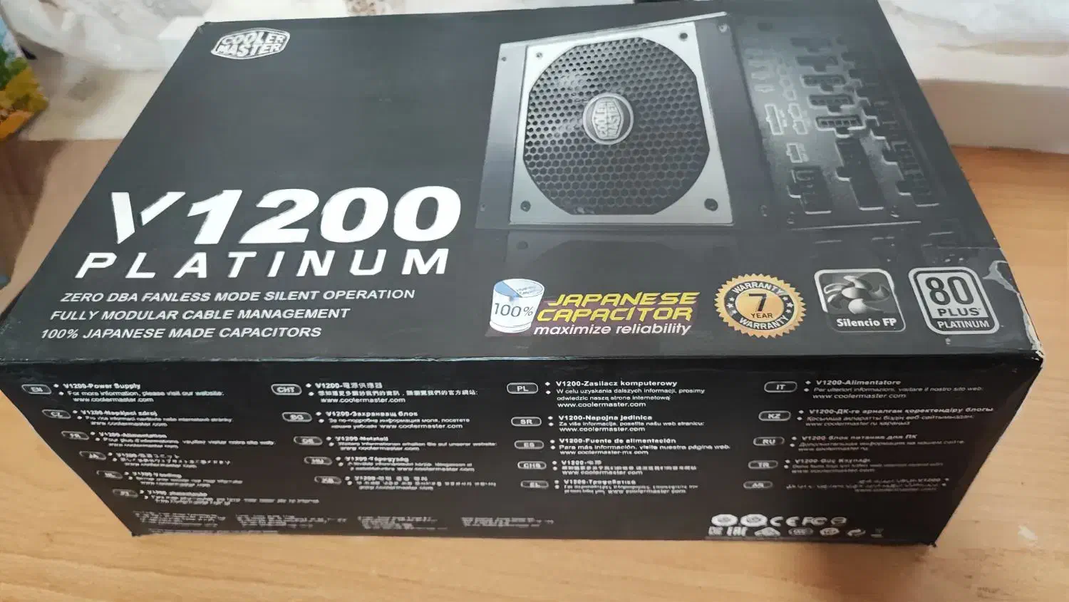 پاور حرفه ای COOLER MASTER V1200 PLATINUM|قطعات و لوازم جانبی رایانه|تهران, میدان ولیعصر|دیوار