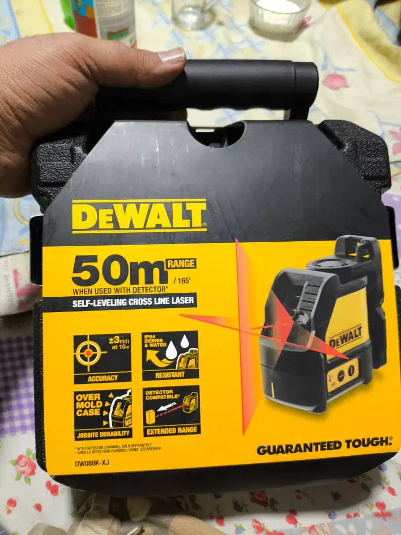 تراز لیزری دیوالت DeWalt مدل dw088 تیپ ۲|ابزارآلات|صدرا-فارس, فاز ۱|دیوار