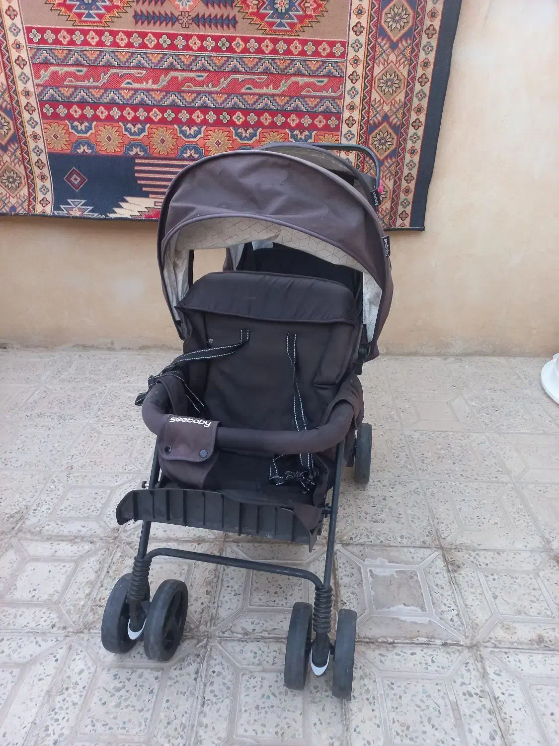 کالسکه دوقلو|کالسکه و لوازم جانبی|ایلام, |دیوار