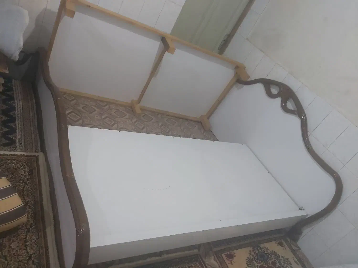 تخت خواب دونفره|تخت و سرویس خواب|گنبد کاووس, |دیوار