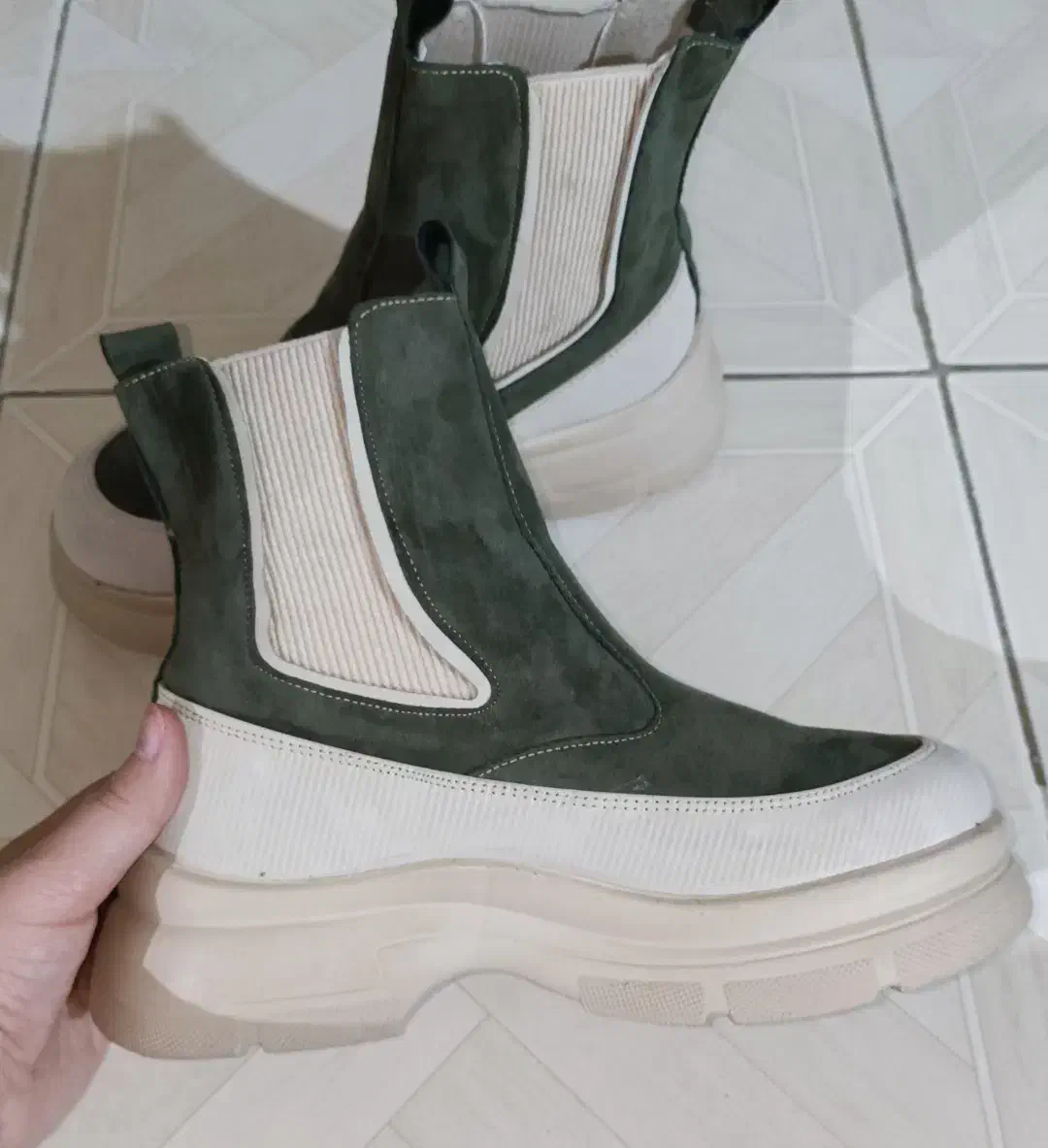 کفش نیم بوت زنانه|کیف، کفش، کمربند|ری, سیزده آبان|دیوار