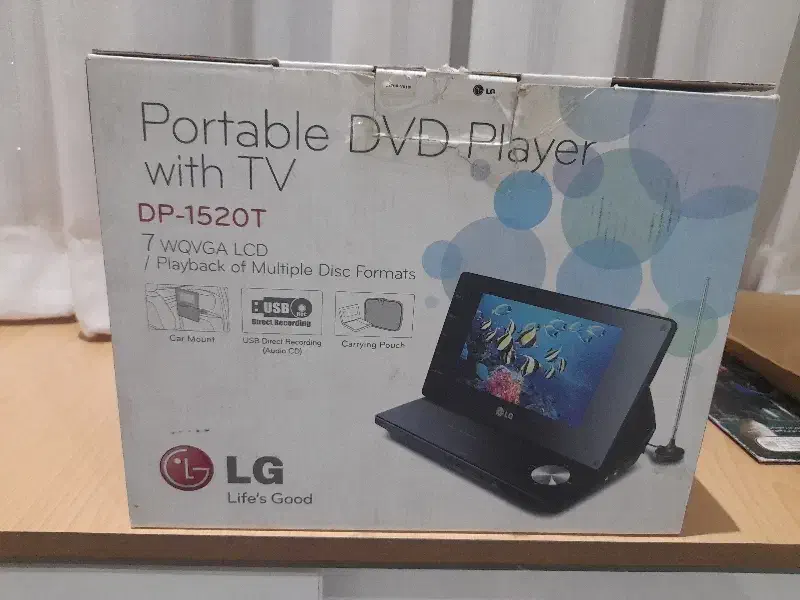 دی وی دی پلیر پرتابل فلش خور ال جی اصل|پخشکننده DVD و ویدیو|تهران, شهرک پرواز|دیوار