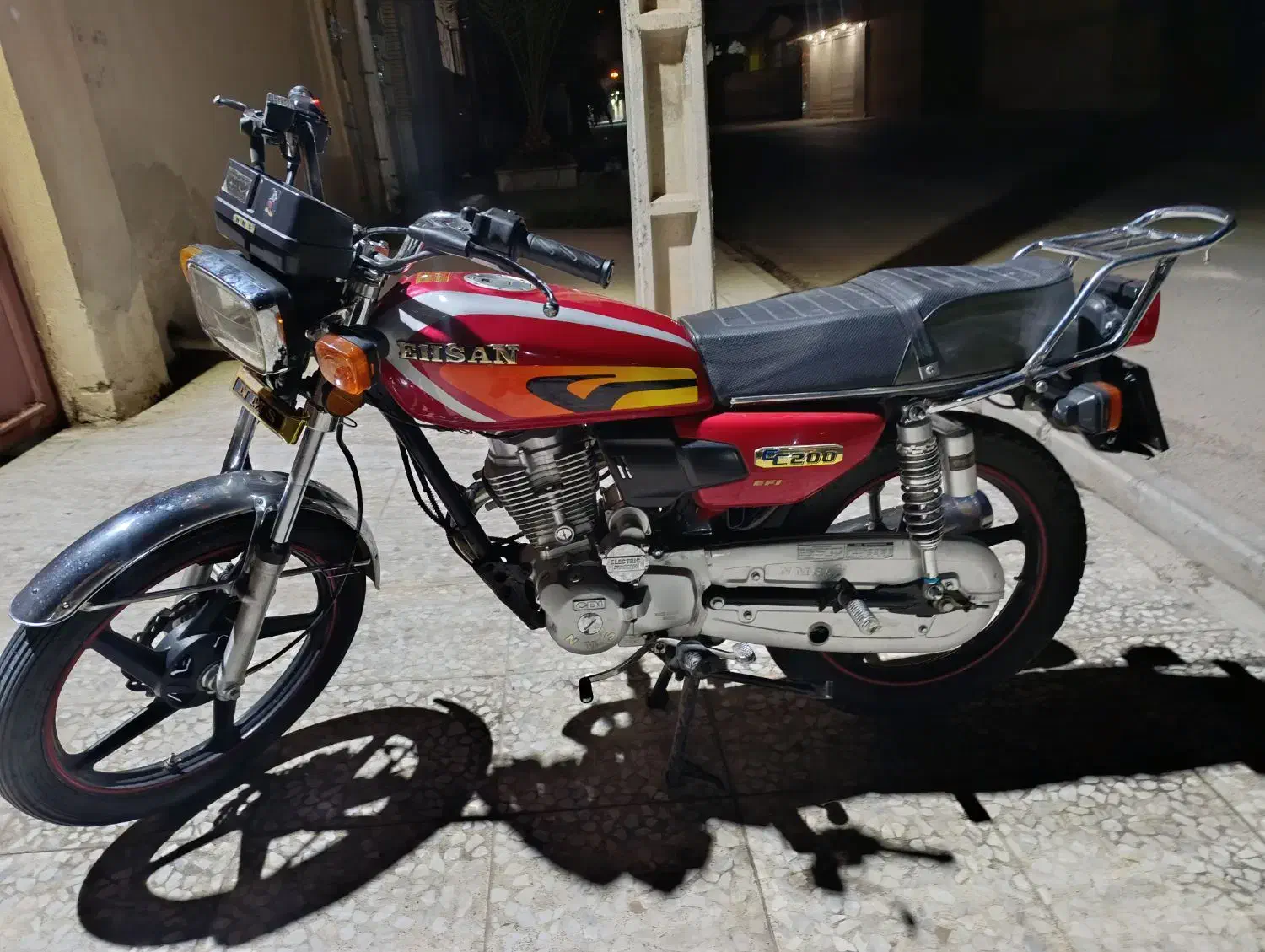 فروش موتور200احسان|موتورسیکلت|قم, خداکرم|دیوار