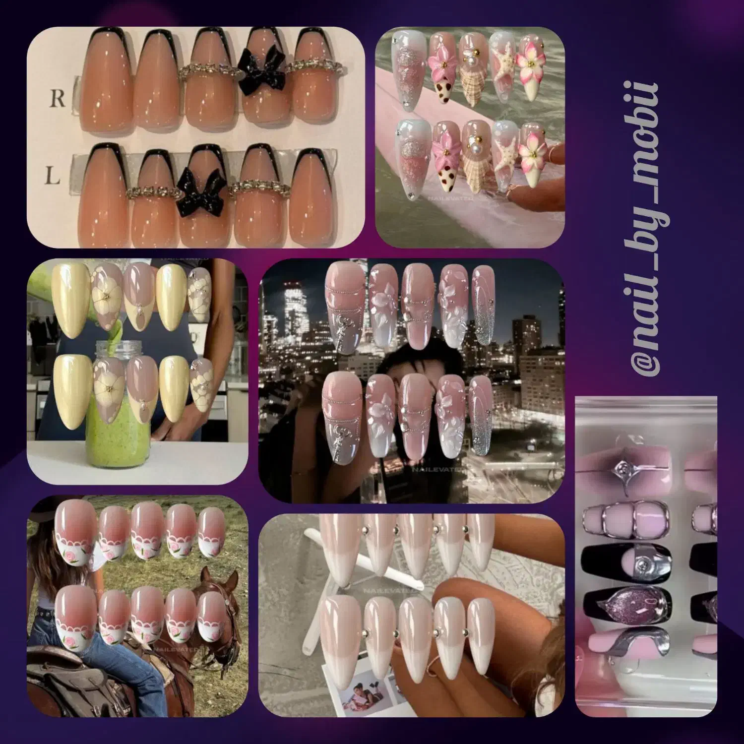 ناخنهای زیبا با دوام با مواد کاشت و طراحی ویژه|آرایشی، بهداشتی، درمانی|جم, |دیوار