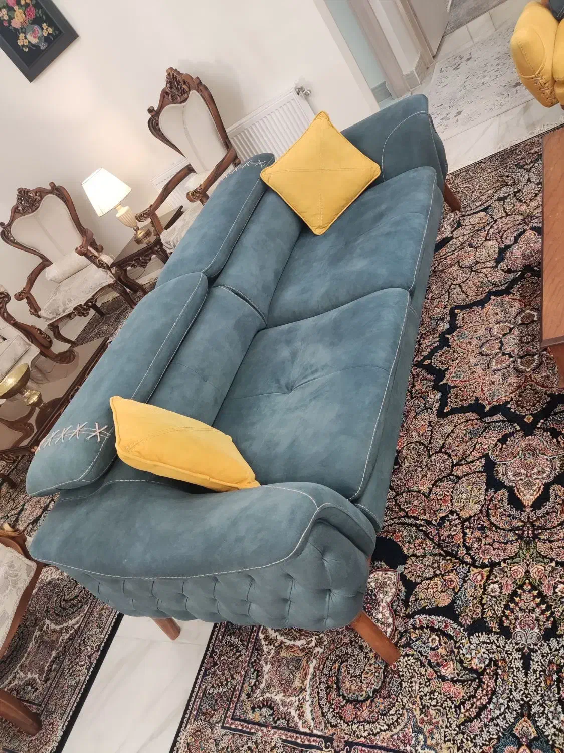 مبل راحتی نیم ست|مبلمان خانگی و میز عسلی|هشتگرد, فاز ۲ مهستان|دیوار