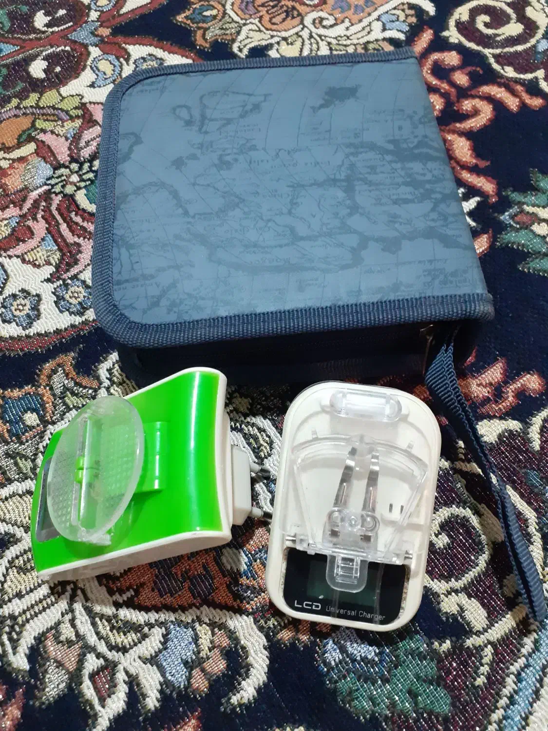 کیف سی دی و شارژر همه کاره قورباغه ای دارای نمایش|کنسول، بازی ویدئویی و آنلاین|اقبالیه, |دیوار