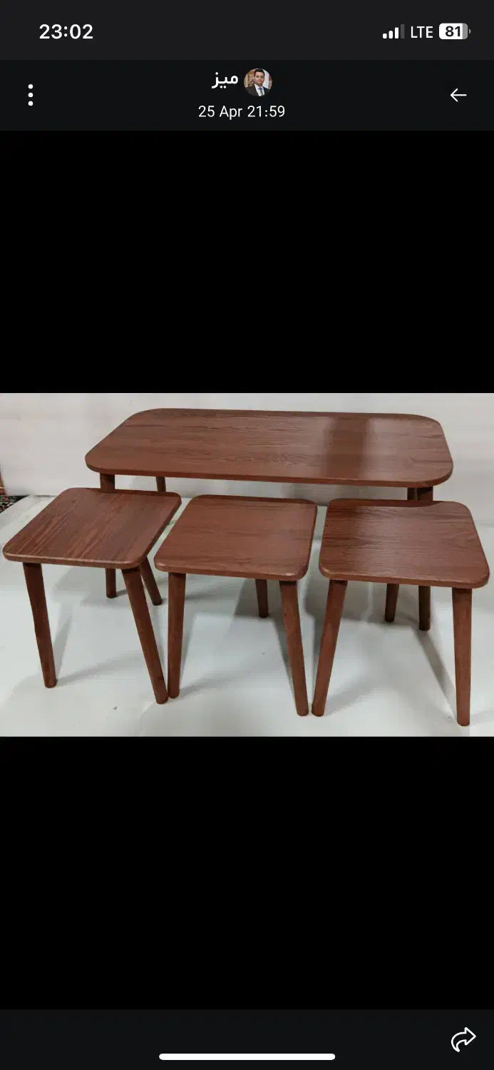 میز|مبلمان خانگی و میز عسلی|مشهد, شفا|دیوار