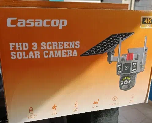 دوربین سیمکارتی خورشیدی (بدون نیاز به برق)|دوربین مداربسته|کاشان, گبرها|دیوار