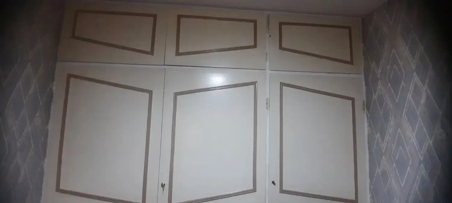 درب کمد دیواری به همراه چهارچوب|جاکفشی، کمد، دراور|ری, دیلمان|دیوار