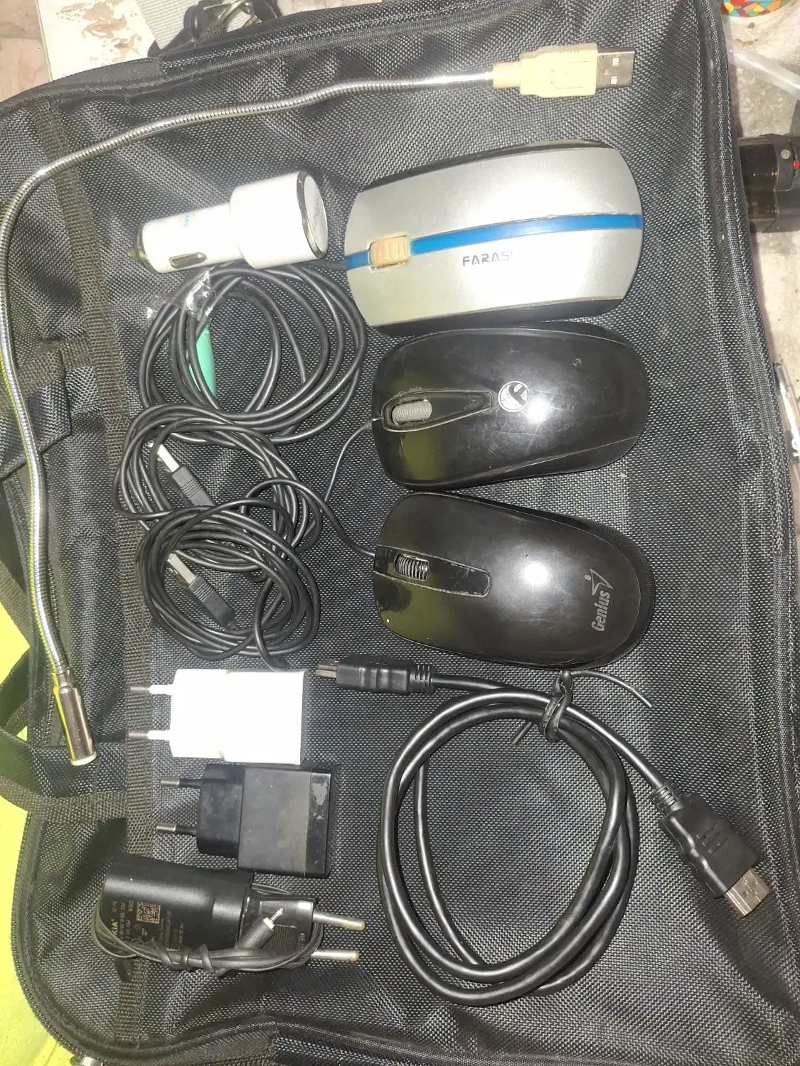 موس و کابلHDMI و شارژر فندکی و....|قطعات و لوازم جانبی رایانه|تهران, باشگاه نفت|دیوار