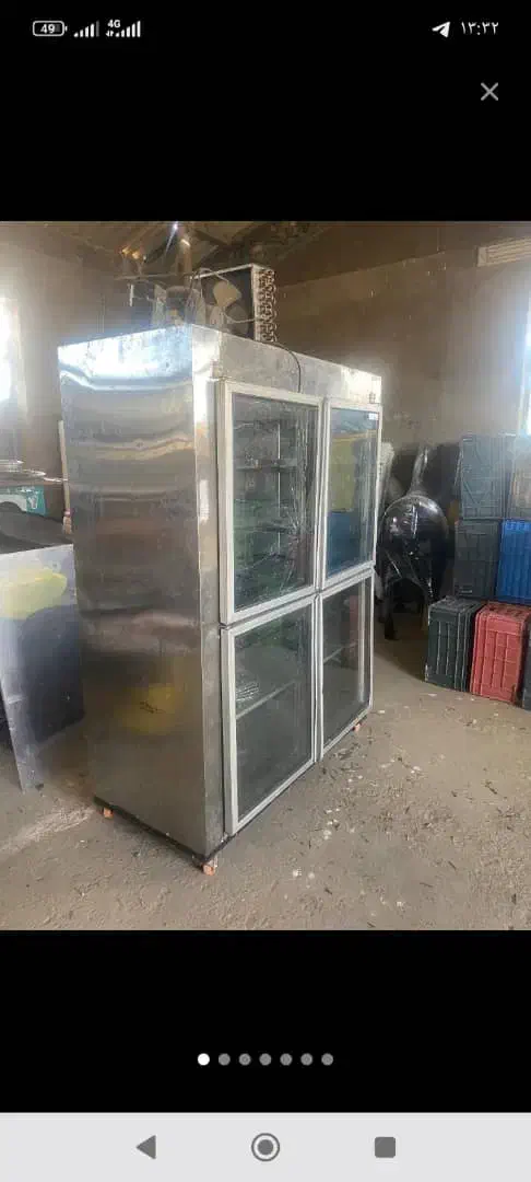 فریزر 4درب تمام استیل|فروشگاه و مغازه|شهرضا, |دیوار