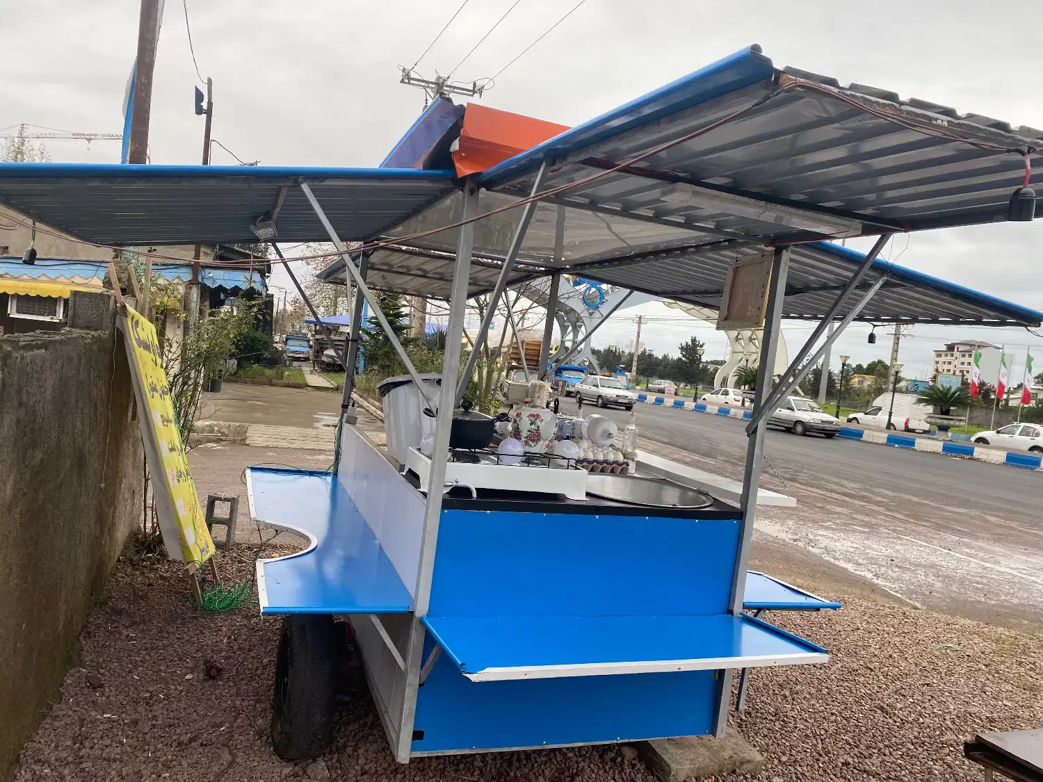 کانکس فست فود قابل حمل|کافیشاپ و رستوران|بندر انزلی, نامجو|دیوار