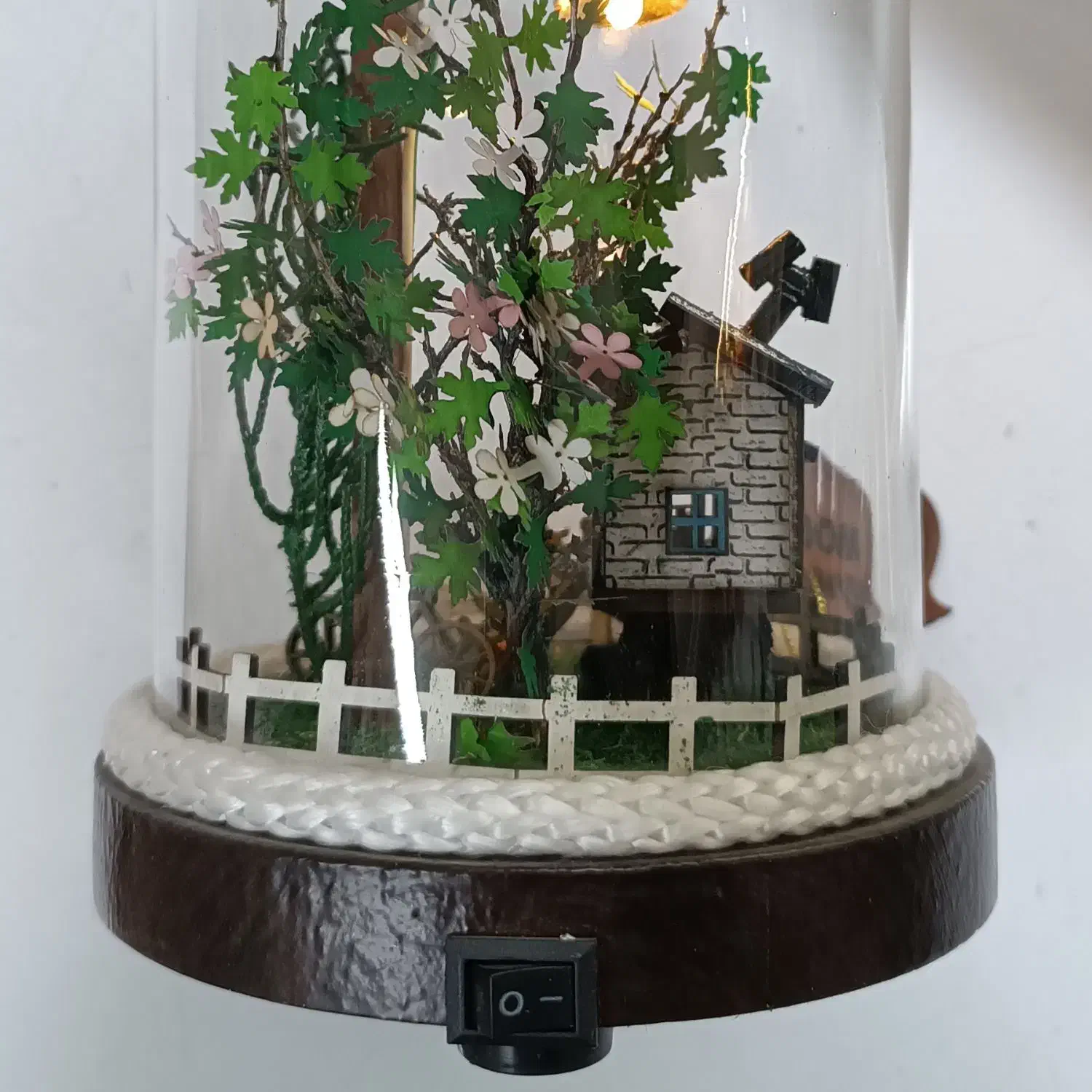 دکوری مینیاتوری چراغدار ۲۵ سانت|مجسمه، تندیس، ماکت|ارومیه, |دیوار